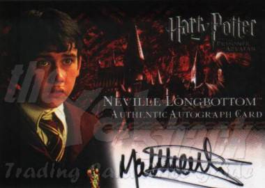 Matthew Lewis as Neville Longbottom - front