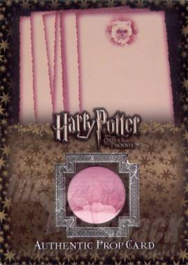 P06 Umbridge Stationery - front