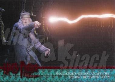 Unnumbered Red Promo Dumbledore Fighting in the Ministry - front