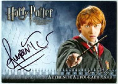 Rupert Grint as Ron Weasley (ultra rare) - front