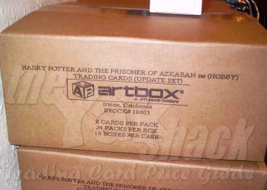 Prisoner of Azkaban Update Sealed Hobby Case - back