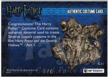 C11 Severus Snape's Costume - back