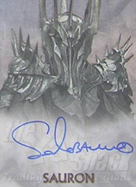 Sala Baker as Sauron - front