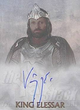 Viggo Mortensen as King Elessar - front