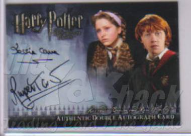 Rupert Grint/Ron Weasley and Jessie Cave/Lavender Brown - front