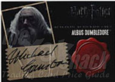 Sir Michael Gambon as Albus Dumbledore - front
