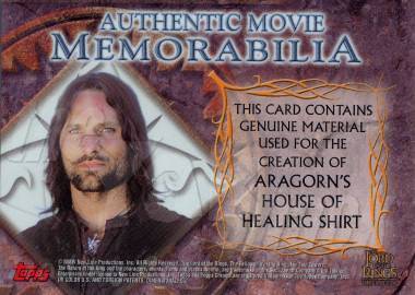 Aragorn's House of Healing Shirt - back