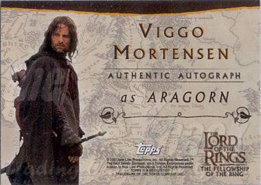 Viggo Mortensen as Aragorn  - back