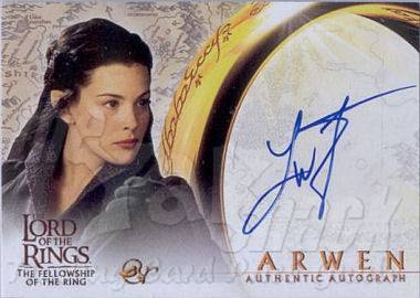 Liv Tyler as Arwen - front