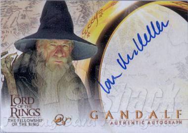 Sir Ian McKellen as Gandalf the Grey - front