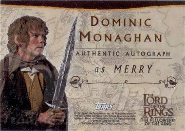 Dominic Monaghan as Merry - back