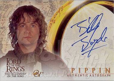 Billy Boyd as Pippin - front