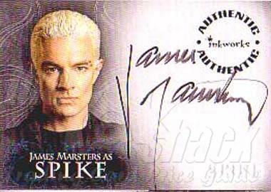 A1 James Marsters (Spike) Autograph card - front