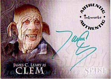 A9 James Leary (Clem) Autograph card - front