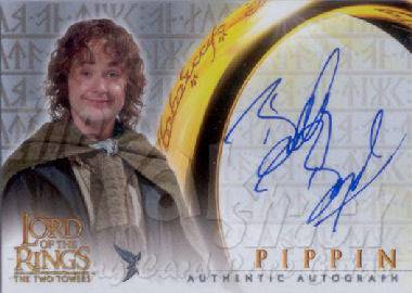 Billy Boyd as Pippin - front