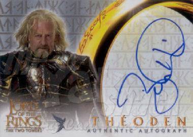 Bernard Hill as Theoden - front