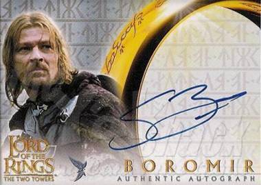 Sean Bean as Boromir - front