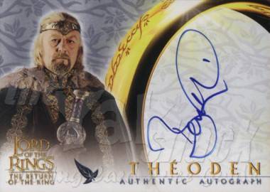 Bernard Hill as Theoden - front