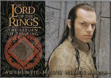 Elrond's Bronze Silk Robe - front