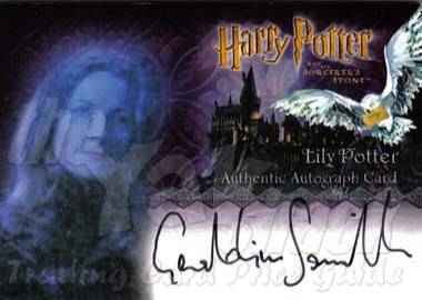 Geraldine Somerville as Lily Potter - front