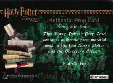 Prop Card - Fluffy's Fur - back