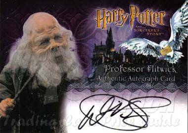 Warwick Davis as Professor Flitwick - front