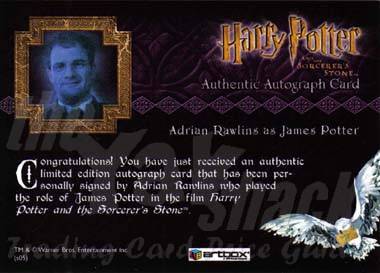 Adrian Rawlins as James Potter - back
