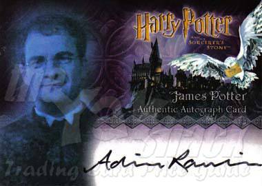 Adrian Rawlins as James Potter - front