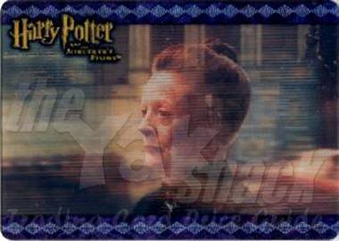 McGonagall Tansfiguration Lenticular Card - front