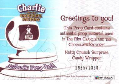 Nutty Crunch Wrappers (Retail) - back