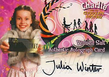Julia Winter as Veruca Salt  - front