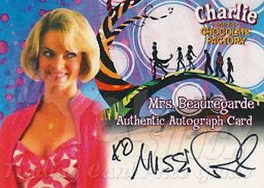 Missy Pyle as Mrs. Beauregarde  - front