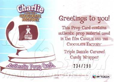 Triple Dazzle Candy Caramel Wrapper (Hobby) - back