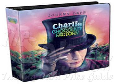 Charlie and the Chocolate Factory Binder - front