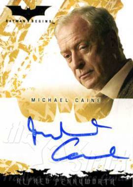 Michael Caine as Alfred Pennyworth - front
