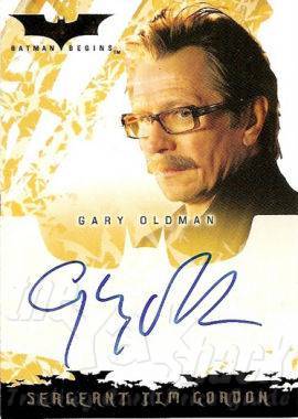 Gary Oldman as Sergeant Jim Gordon. - front