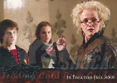  P2 Promo card (Harry. Hermione and Rita Skeeter) - front