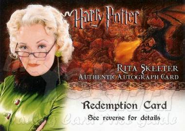 REDEMPTION Miranda Richardson as Rita Skeeter - front