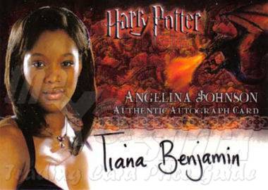 Tiana Benjamin as Angelina Johnson - front