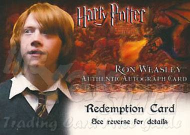 REDEMPTION Rupert Grint as Ron Weasley - front