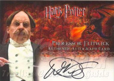 Warick Davies as Professor Flitwick - front