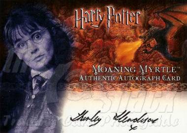 Shirley Henderson as Moaning Myrtle - front