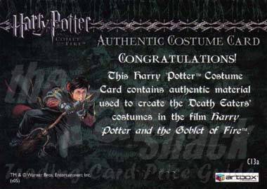 C13a - Death Eater's Costume  - back