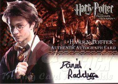 Dan Radcliffe as Harry Potter  - front