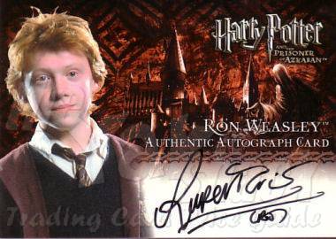 Rupert Grint as Ron Weasley - front