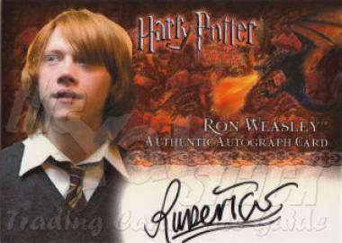 Rupert Grint as Ron Weasley - front