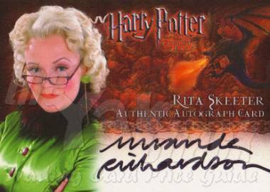 Miranda Richardson as Rita Skeeter - front