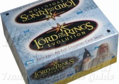 LOTR Evolution Sealed Retail Box - front