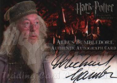Michael Gambon as Albus Dumbledore - front