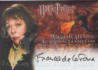 Frances de la Tour as Madame Maxime - front